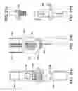 Fig. 22 - Folding and adjusting hinge for stabilized equipment support