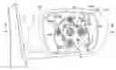 Fig. 01 - Rearview correcting/controlling system for vehicle