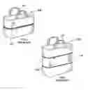 Fig. 03 - Vertically expandable carry bag and cinching structure for same
