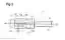 Fig. 09 - Method of making optical connector ferrule, die for making optical connector ferrule, optical connector ferrule made by this method, and optical connector and optical wiring system using the same