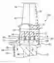 Fig. 01 - Angled cooling divider wall in blade attachment