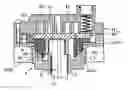 Fig. 01 - Back pressure control mechanism of orbiting scroll in scroll compressor