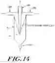Fig. 11 - Microfluidic system including a virtual wall fluid interface port for interfacing fluids with the microfluidic system