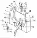 Fig. 01 - Battery seat having two positive terminals
