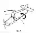 Fig. 05 - Toy airplane with foldable wings and a switch to activate a plane propeller