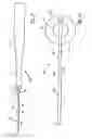 Fig. 12 - Guide wire for use with a catheter