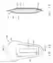Fig. 11 - System comprising thong-shaped holder and absorbent interlabial article