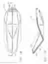 Fig. 12 - System comprising thong-shaped holder and absorbent interlabial article
