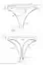 Fig. 02 - System comprising thong-shaped holder and absorbent article
