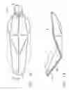 Fig. 12 - System comprising thong-shaped holder and absorbent article