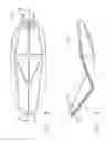 Fig. 12 - System comprising thong-shaped holder and absorbent article