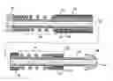 Fig. 01 - Stent delivery system with radially stabilized catheter