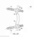 Fig. 14 - Posterior spinal arthroplasty-development of a new posteriorly inserted artificial disc, a new anteriorly inserted artifical disc and an artificial facet joint