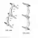 Fig. 25 - Posterior spinal arthroplasty-development of a new posteriorly inserted artificial disc, a new anteriorly inserted artifical disc and an artificial facet joint
