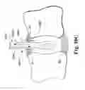 Fig. 12 - Catheter holder for spinal implant
