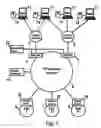 Fig. 02 - Method and system for double secured authenication of a user during access to a service by means of a data transmission network