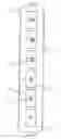 Fig. 02 - Control element with animated symbols