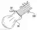 Fig. 01 - Flower stem bag wrap with outer plastic covering