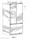 Fig. 02 - Refrigerator door with ratcheting end cap