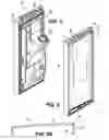 Fig. 04 - Refrigerator door with ratcheting end cap