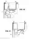 Fig. 24 - Refrigerator door with ratcheting end cap
