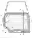 Fig. 01 - Self aligning barrier panels for automobile door assemblies