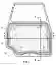 Fig. 03 - Self aligning barrier panels for automobile door assemblies