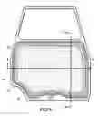 Fig. 05 - Self aligning barrier panels for automobile door assemblies