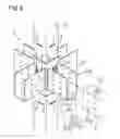 Fig. 04 - Joint structure of iron framework and coupling member for connecting rectangular steel beam to rectangular steel column