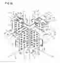 Fig. 16 - Joint structure of iron framework and coupling member for connecting rectangular steel beam to rectangular steel column