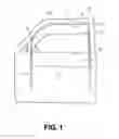 Fig. 02 - Glass run and structure of fixing the same