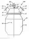 Fig. 01 - Reversing flow catalytic converter for internal combustion engines