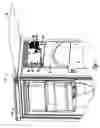 Fig. 02 - REFRIGERATOR ICEMAKER WITH RAISED PERIMETER WALLS