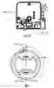 Fig. 09 - Refrigerator icemaker with wiring hooks