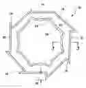 Fig. 01 - Annular octagonal hand held pushing tool for use with cutting and abrasive tools