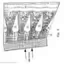 Fig. 04 - Integrated air foil and diamond flow vane