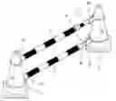 Fig. 01 - Specific connecting rod for traffic cones