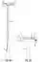 Fig. 04 - Walking cane with mechanical and magnetic pick-up devices and illumination source