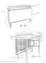 Fig. 12 - Folding work bench