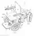 Fig. 01 - Articulating quad-drive wheelchair