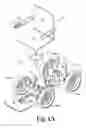 Fig. 08 - Articulating quad-drive wheelchair