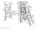 Fig. 01 - Scaffold having detachable ladder assembly