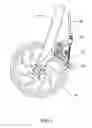 Fig. 02 - Integral combination of front fork and disk brake assembly