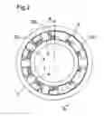 Fig. 03 - One-way clutch integrated with a rolling bearing, and method of producing the same