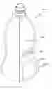Fig. 01 - Container of selectively expanded plastic film with fitment