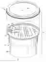 Fig. 01 - Removable overcap for microwaveable packaged good article