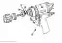 Fig. 01 - Plural component spray gun for fast setting materials