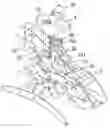Fig. 01 - Servo fixing base structure for remote control helicopers