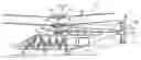 Fig. 01 - Split torque gearbox for rotary wing aircraft with translational thrust system