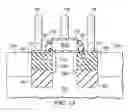 Fig. 08 - MOSFET having channel in bulk semiconductor and source/drain on insulator, and method of fabrication